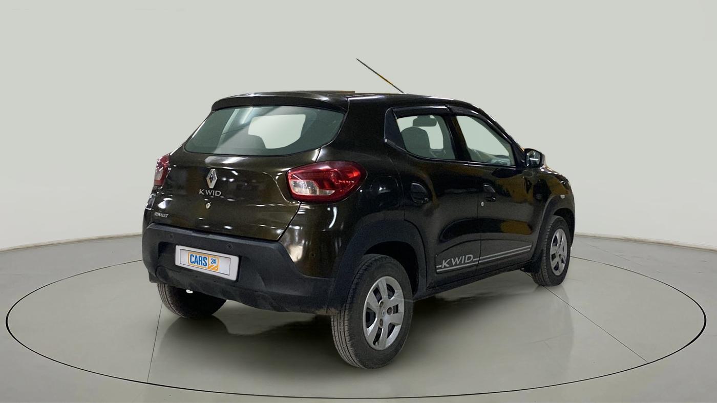 2018 Renault Kwid RXT 1.0 (O), Petrol, Manual, 63,021 km, Right Back Diagonal