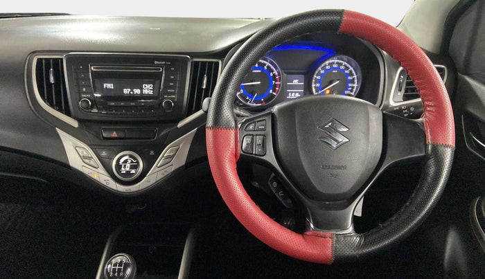 2017 Maruti Baleno DELTA PETROL 1.2, Petrol, Manual, 51,180 km, Steering Wheel Close Up