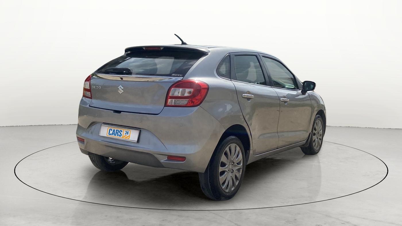 2018 Maruti Baleno ALPHA CVT PETROL 1.2, Petrol, Automatic, 63,662 km, Right Back Diagonal