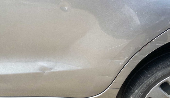 2018 Maruti Baleno ALPHA CVT PETROL 1.2, Petrol, Automatic, 63,662 km, Rear left door - Slightly dented