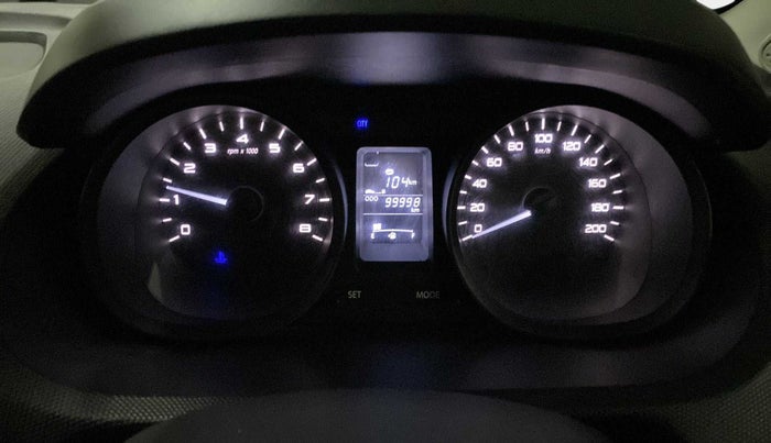 2018 Tata Tiago XT PETROL, Petrol, Manual, 1,00,006 km, Odometer Image