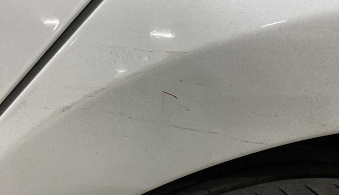 2018 Tata Tiago XT PETROL, Petrol, Manual, 1,00,006 km, Left quarter panel - Minor scratches