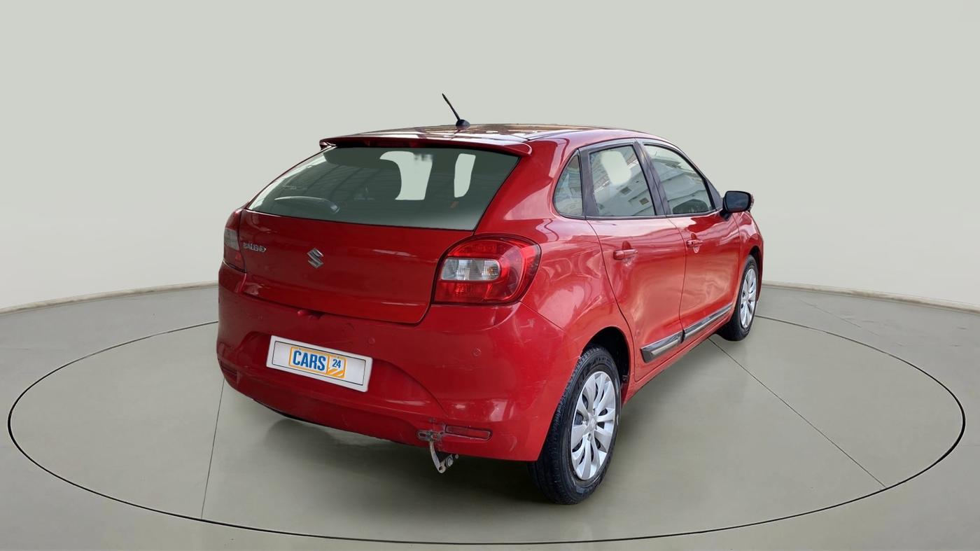 2016 Maruti Baleno DELTA CVT PETROL 1.2, Petrol, Automatic, 57,976 km, Right Back Diagonal