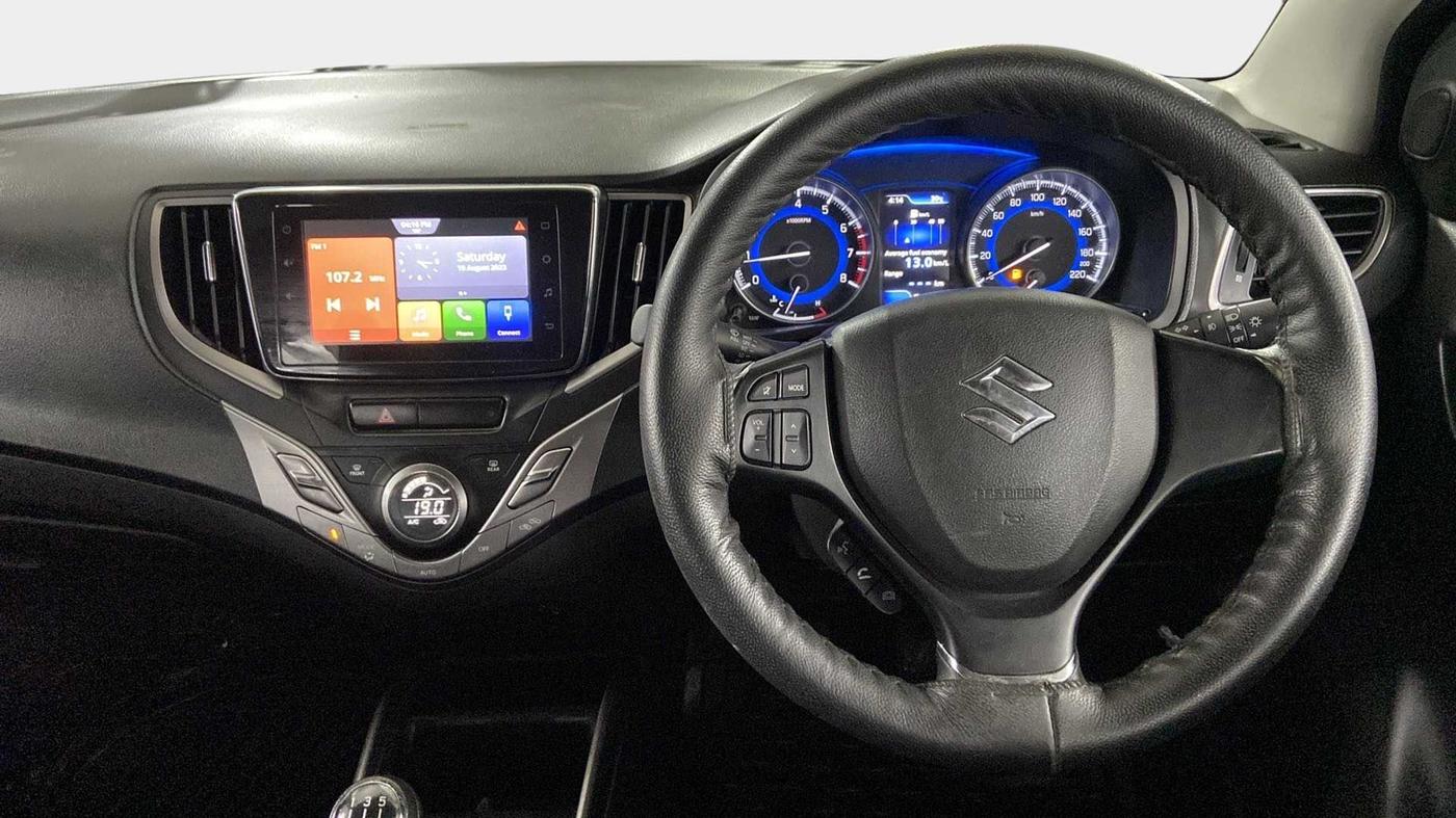 2019 Maruti Baleno ZETA PETROL 1.2, Petrol, Manual, 25,111 km, Steering Wheel Close Up