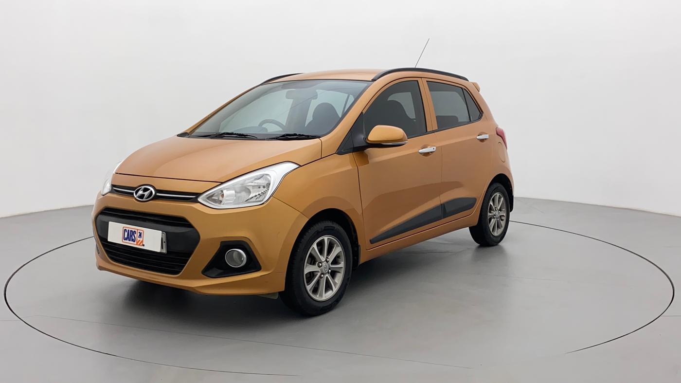 2016 Hyundai Grand i10 ASTA (O) 1.2 KAPPA VTVT, Petrol, Manual, 32,797 km, Left Front Diagonal