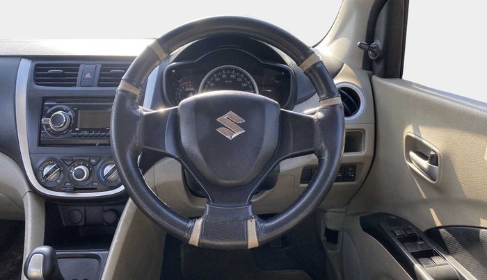 2014 Maruti Celerio VXI AMT, Petrol, Automatic, 50,714 km, Steering Wheel Close Up