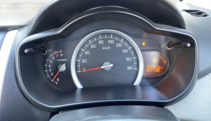 2014 Maruti Celerio VXI AMT, Petrol, Automatic, 50,714 km, Odometer Image
