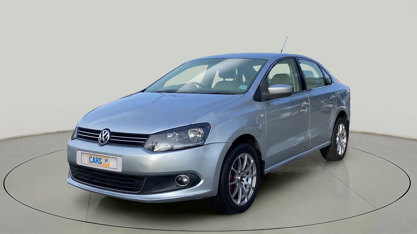 2015 Volkswagen Vento HIGHLINE 1.5 AT, Diesel, Automatic, 1,14,793 km, Left Front Diagonal