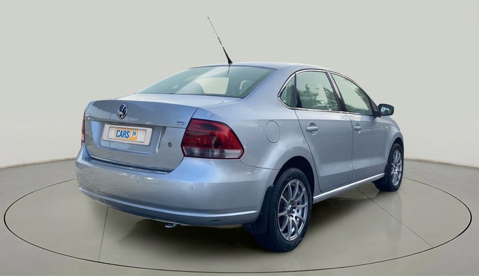 2015 Volkswagen Vento HIGHLINE 1.5 AT, Diesel, Automatic, 1,14,793 km, Right Back Diagonal