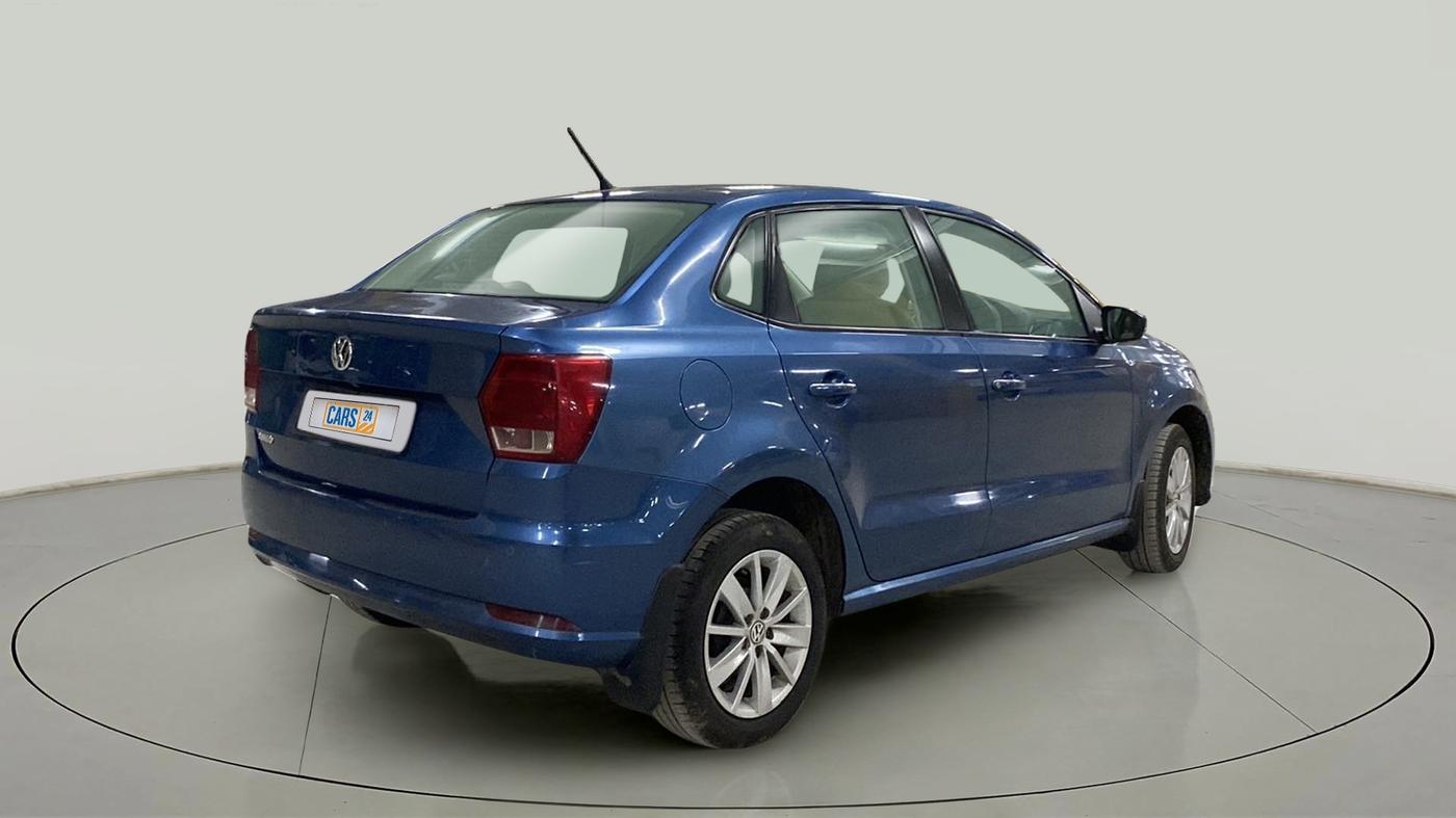 2016 Volkswagen Ameo HIGHLINE1.2L, Petrol, Manual, 71,485 km, Right Back Diagonal