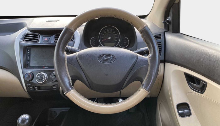 2014 Hyundai Eon ERA +, Petrol, Manual, 21,599 km, Steering Wheel Close Up