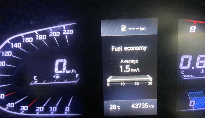 2020 Hyundai Verna SX 1.5 VTVT, Petrol, Manual, 43,734 km, Odometer Image
