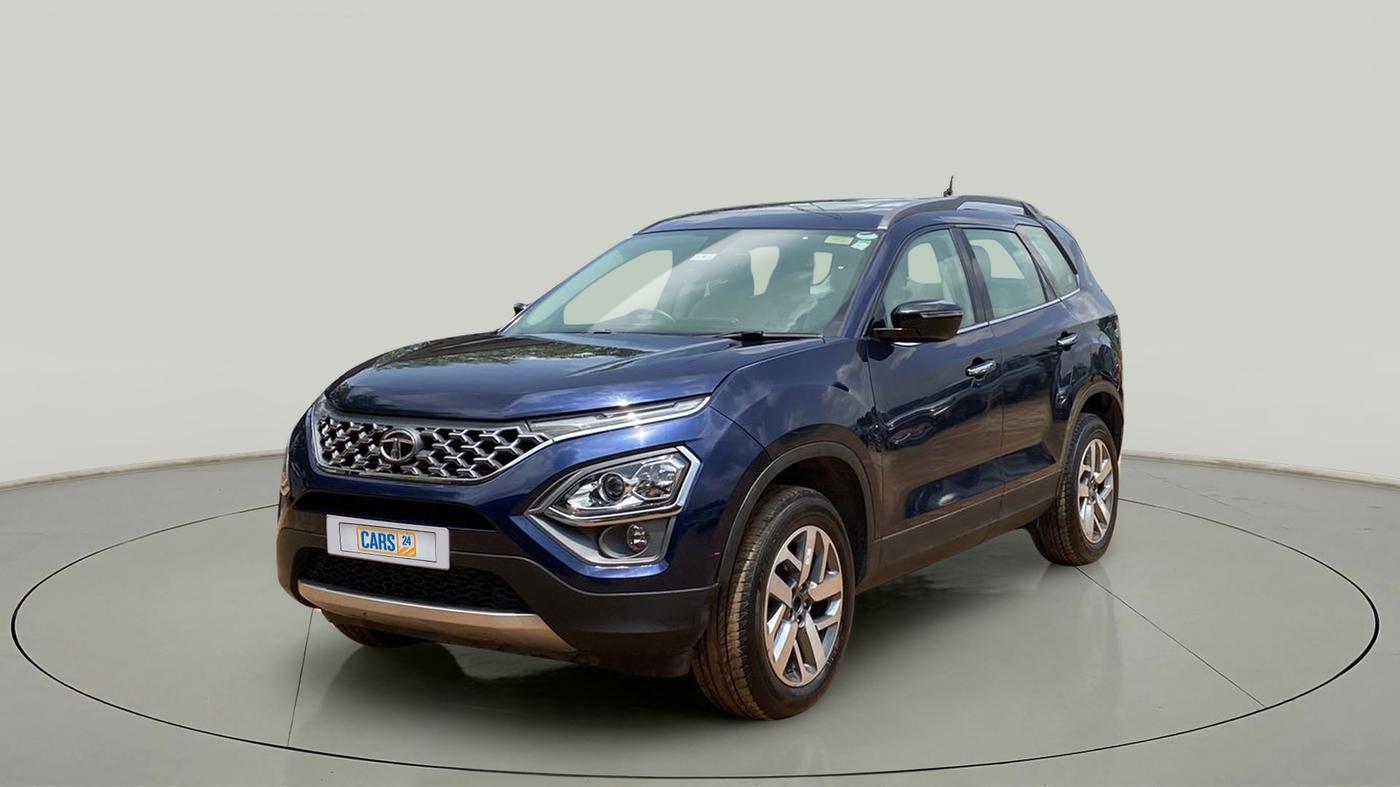 2022 Tata Safari XZA PLUS 6S, Diesel, Automatic, 7,228 km, Left Front Diagonal