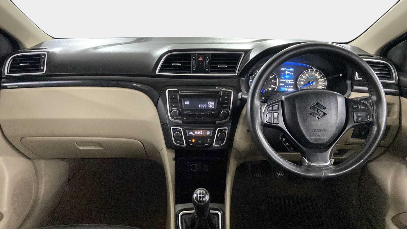 2019 Maruti Ciaz DELTA 1.5 SHVS MT PETROL, Petrol, Manual, 33,035 km, Open Bonet