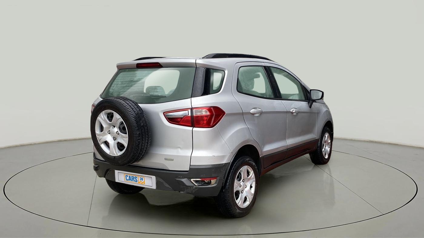 2017 Ford Ecosport TREND+ 1.0L ECOBOOST, Petrol, Manual, 87,727 km, Right Back Diagonal