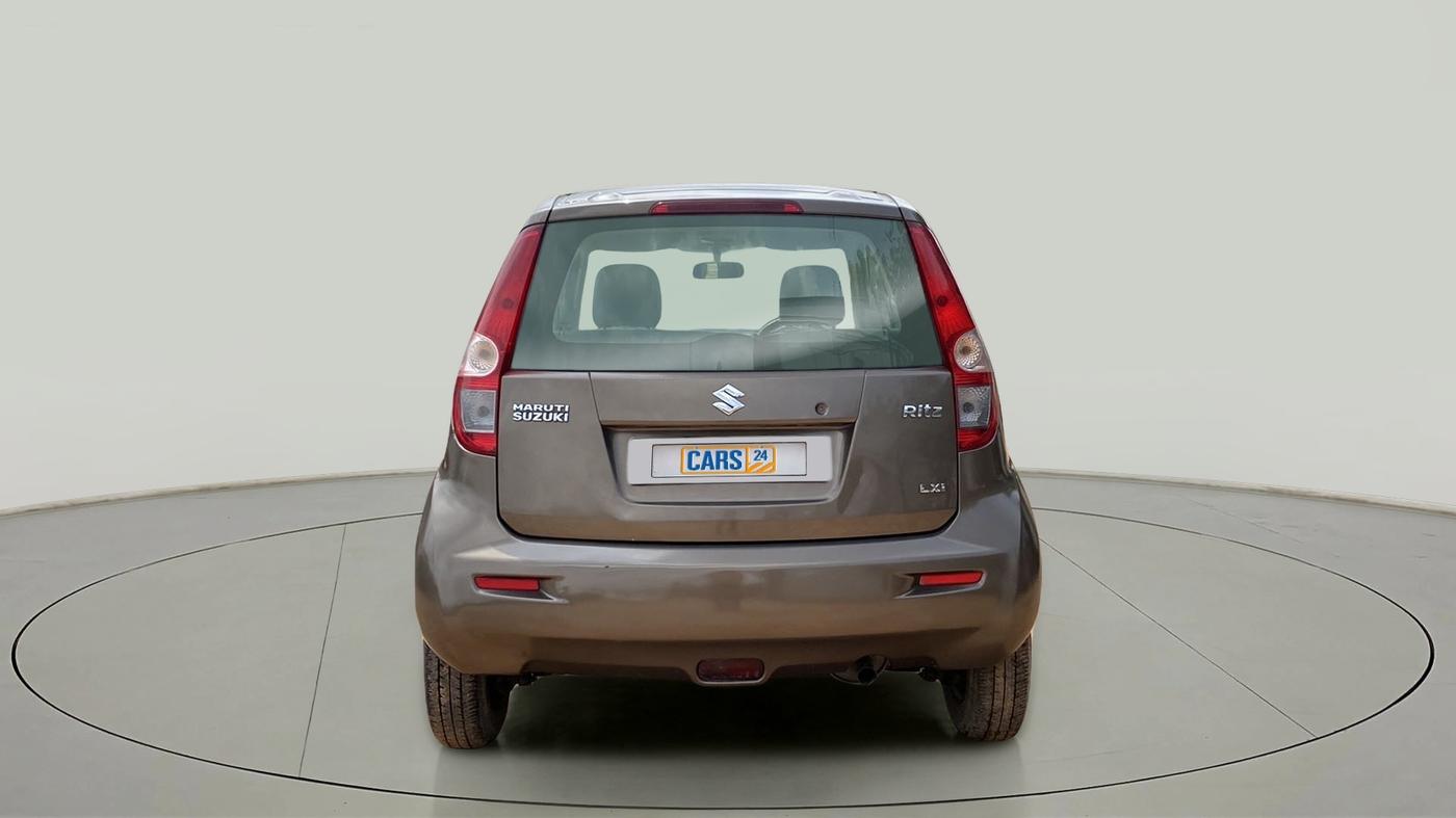 2011 Maruti Ritz LXI, Petrol, Manual, 96,609 km, Back/Rear