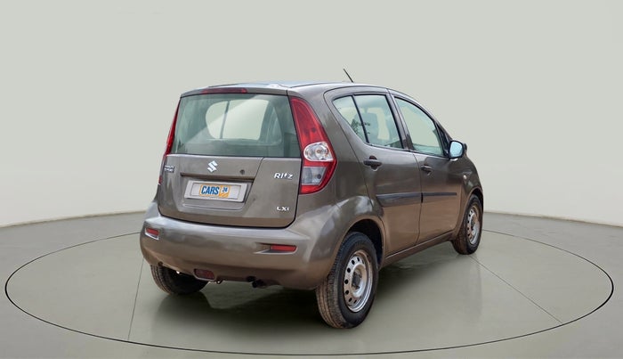 2011 Maruti Ritz LXI, Petrol, Manual, 96,609 km, Right Back Diagonal