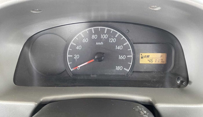 2012 Maruti Alto LXI, Petrol, Manual, 46,097 km, Odometer Image
