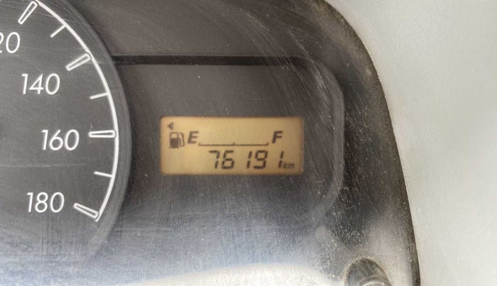 2012 Maruti Alto LX, Petrol, Manual, 76,182 km, Odometer Image