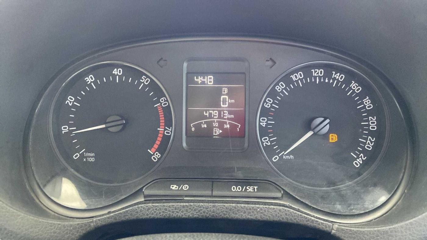 2019 Skoda Rapid STYLE 1.6 MPI, Petrol, Manual, 47,901 km, Odometer Image