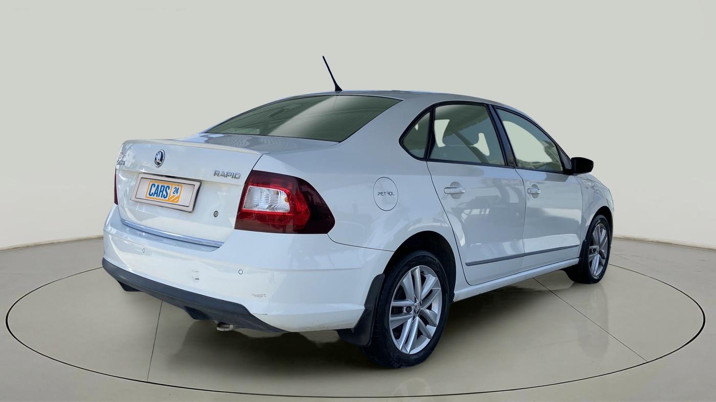 2019 Skoda Rapid STYLE 1.6 MPI, Petrol, Manual, 47,901 km, Right Back Diagonal