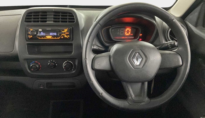2018 Renault Kwid STD, Petrol, Manual, 13,597 km, Steering Wheel Close Up