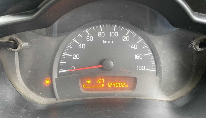 2016 Maruti Celerio VXI, Petrol, Manual, 1,24,009 km, Odometer Image