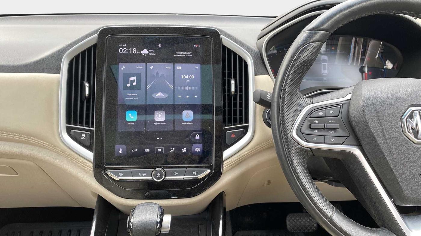 2022 MG HECTOR SHARP 1.5 PETROL CVT, Petrol, Automatic, 10,413 km, Air Conditioner