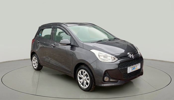 2019 Hyundai Grand i10 SPORTZ 1.2 KAPPA VTVT, Petrol, Manual, 50,381 km, Right Front Diagonal