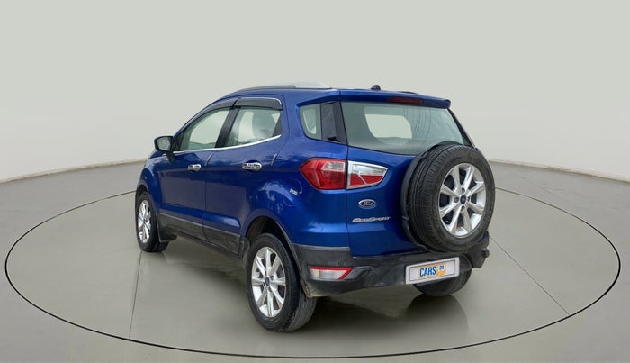 2018 Ford Ecosport TITANIUM 1.5L DIESEL, Diesel, Manual, 1,04,521 km, Left Back Diagonal