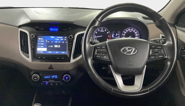 2018 Hyundai Creta SX AT 1.6 PETROL, Petrol, Automatic, 36,229 km, Steering Wheel Close Up