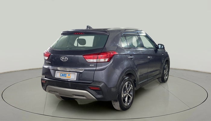 2018 Hyundai Creta SX AT 1.6 PETROL, Petrol, Automatic, 36,229 km, Right Back Diagonal