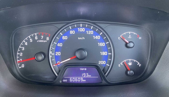 2015 Hyundai Xcent S 1.2, Petrol, Manual, 60,594 km, Odometer Image