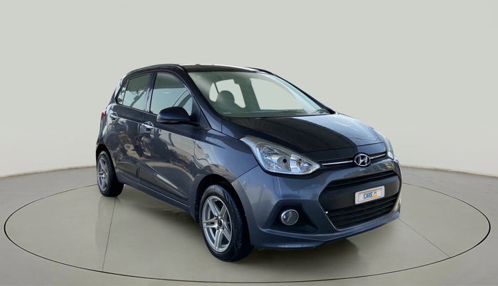 2014 Hyundai Grand i10 SPORTZ 1.2 KAPPA VTVT, Petrol, Manual, 81,346 km, Right Front Diagonal