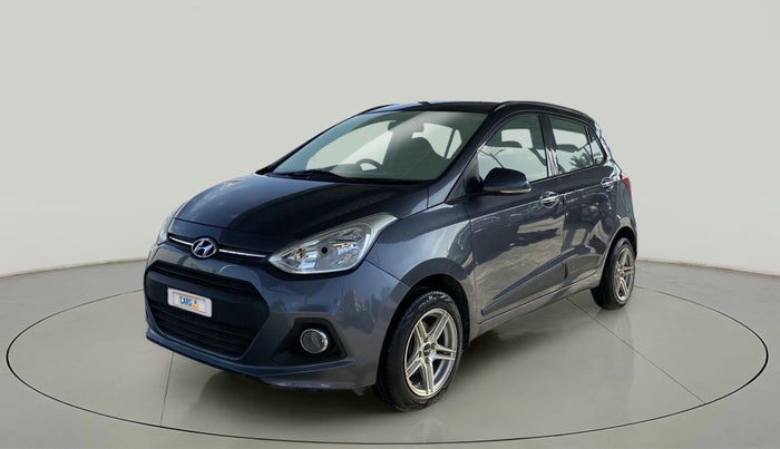 2014 Hyundai Grand i10 SPORTZ 1.2 KAPPA VTVT, Petrol, Manual, 81,346 km, Left Front Diagonal