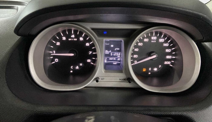 2016 Tata Tiago XZ PETROL, Petrol, Manual, 51,297 km, Odometer Image