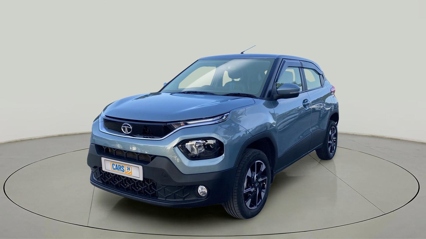 2022 Tata PUNCH ACCOMPLISHED MT, Petrol, Manual, 12,676 km, Left Front Diagonal