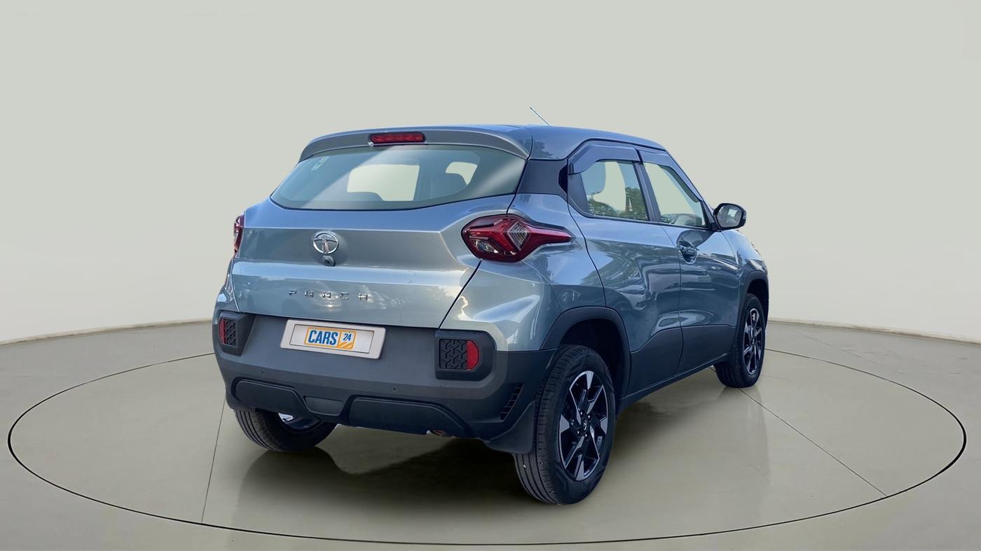 2022 Tata PUNCH ACCOMPLISHED MT, Petrol, Manual, 12,676 km, Right Back Diagonal