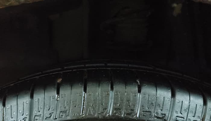 2017 Tata TIGOR XZ PETROL, Petrol, Manual, 76,629 km, Left Rear Tyre Tread