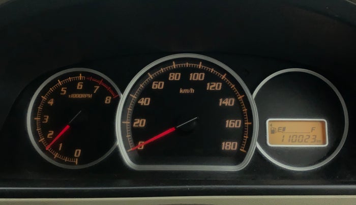 2010 Maruti Zen Estilo VXI, Petrol, Manual, 1,10,023 km, Odometer Image