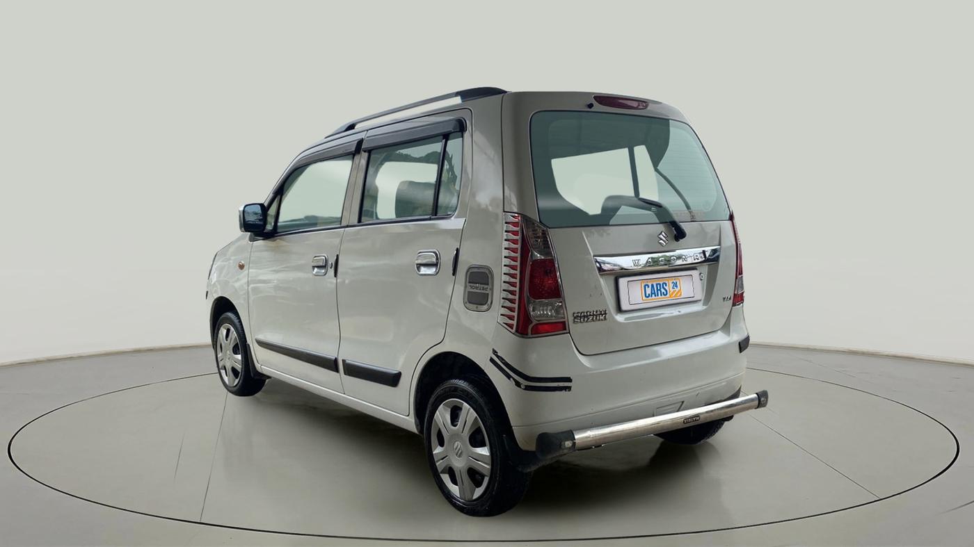 2017 Maruti Wagon R 1.0 VXI, Petrol, Manual, 48,278 km, Left Back Diagonal