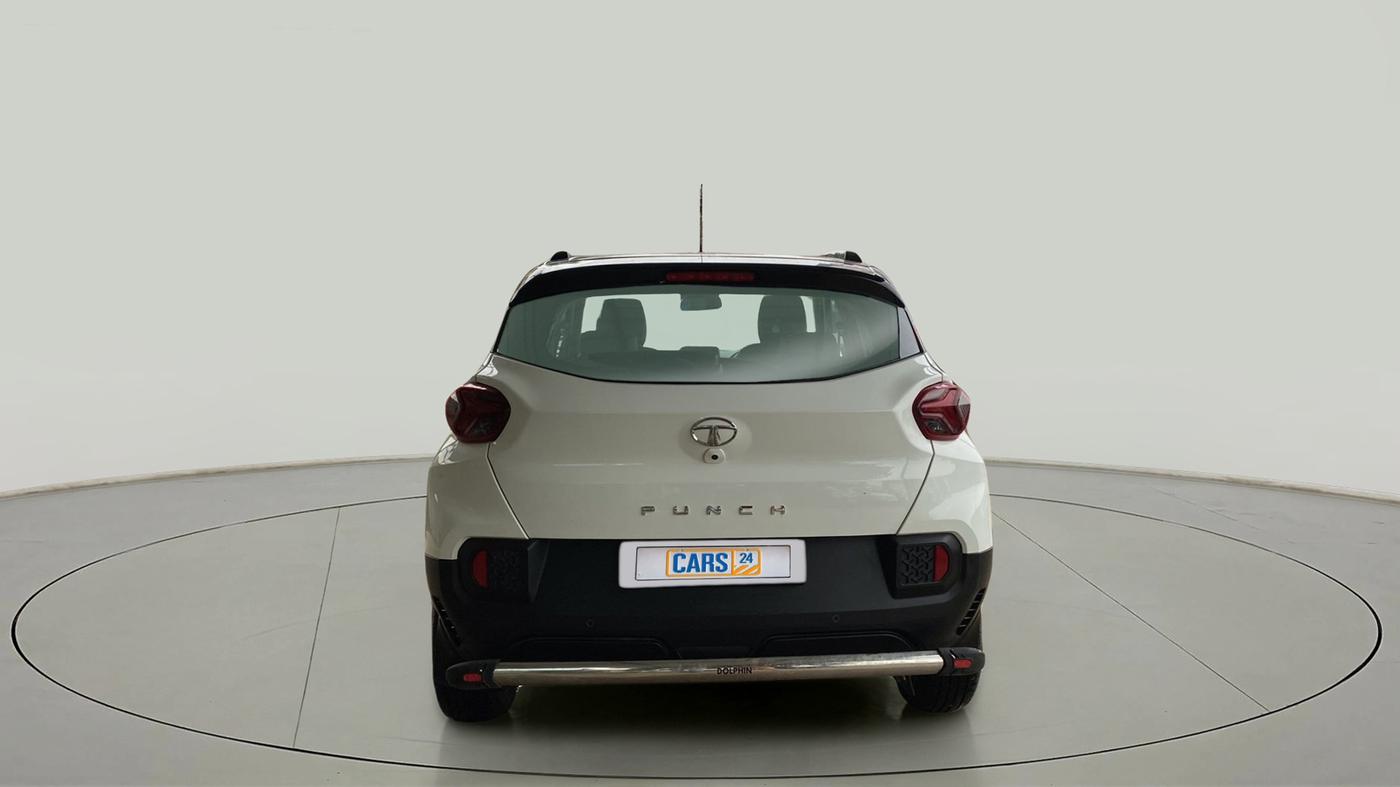 2022 Tata PUNCH CREATIVE AMT 1.2 RTN DUAL TONE, Petrol, Automatic, 6,622 km, Back/Rear