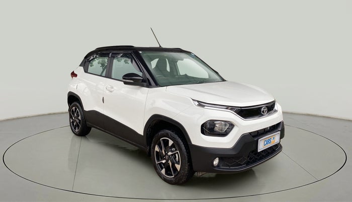 2022 Tata PUNCH CREATIVE AMT 1.2 RTN DUAL TONE, Petrol, Automatic, 6,622 km, Right Front Diagonal