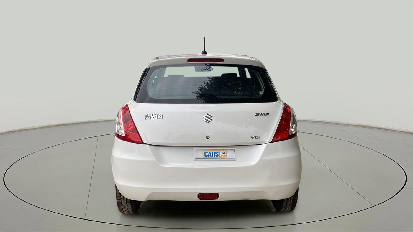 2013 Maruti Swift VDI, Diesel, Manual, 1,17,343 km, Back/Rear