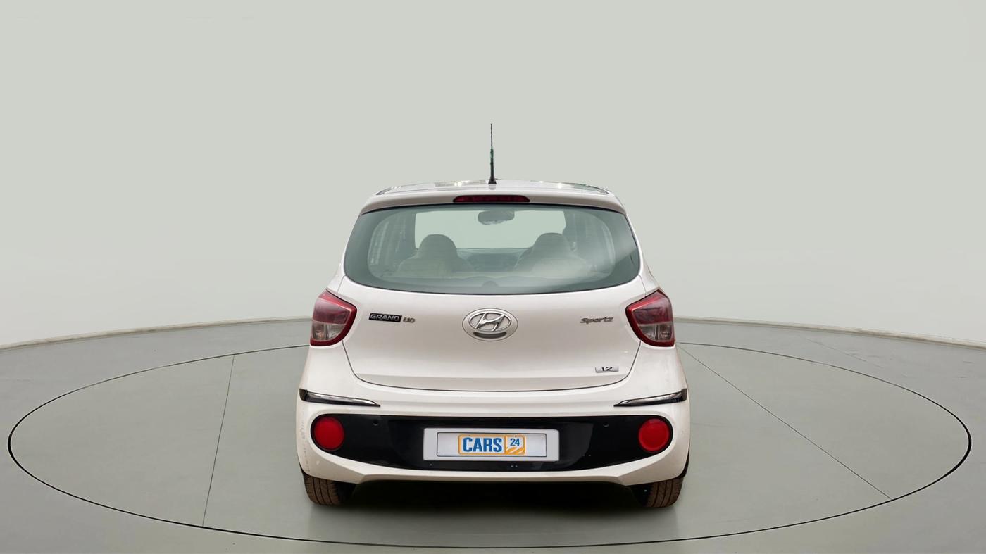 2017 Hyundai Grand i10 SPORTZ 1.2 KAPPA VTVT, Petrol, Manual, 23,538 km, Back/Rear