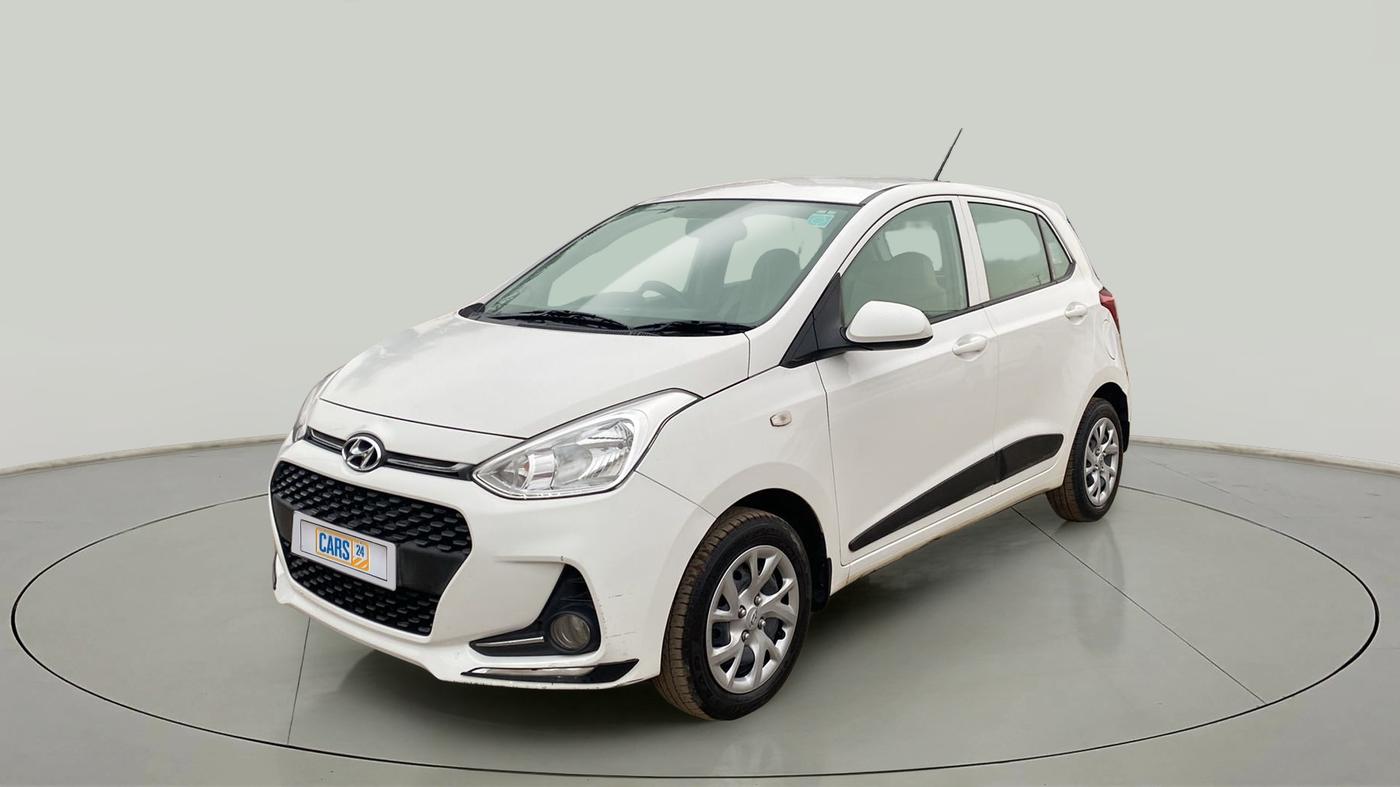 2017 Hyundai Grand i10 SPORTZ 1.2 KAPPA VTVT, Petrol, Manual, 23,538 km, Left Front Diagonal