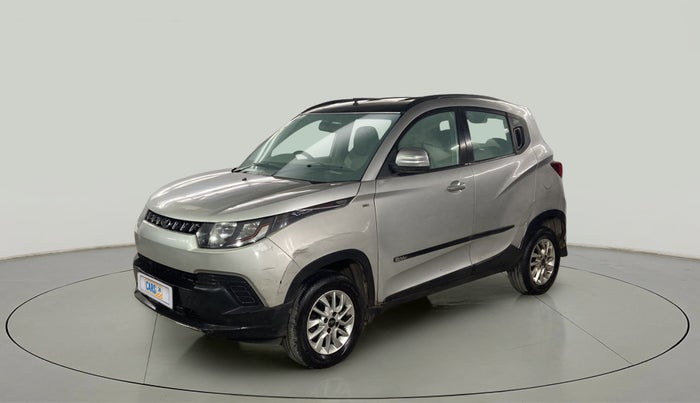 2017 Mahindra Kuv100 K6 6 STR, Petrol, Manual, 64,183 km, Left Front Diagonal