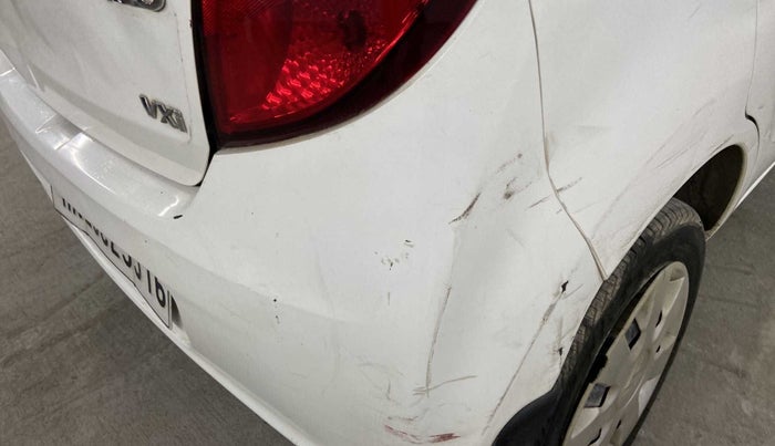 2016 Maruti Alto K10 VXI, CNG, Manual, 58,862 km, Rear bumper - Minor scratches