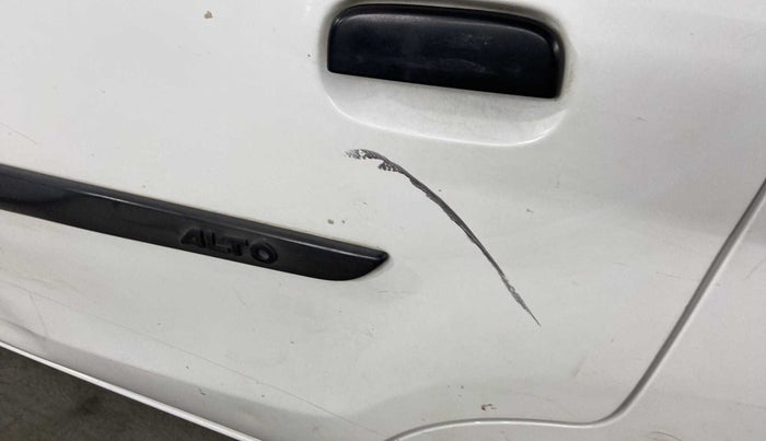2016 Maruti Alto K10 VXI, CNG, Manual, 58,862 km, Rear left door - Minor scratches