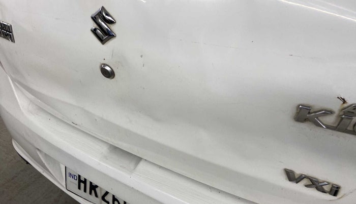 2016 Maruti Alto K10 VXI, CNG, Manual, 58,862 km, Dicky (Boot door) - Slightly dented